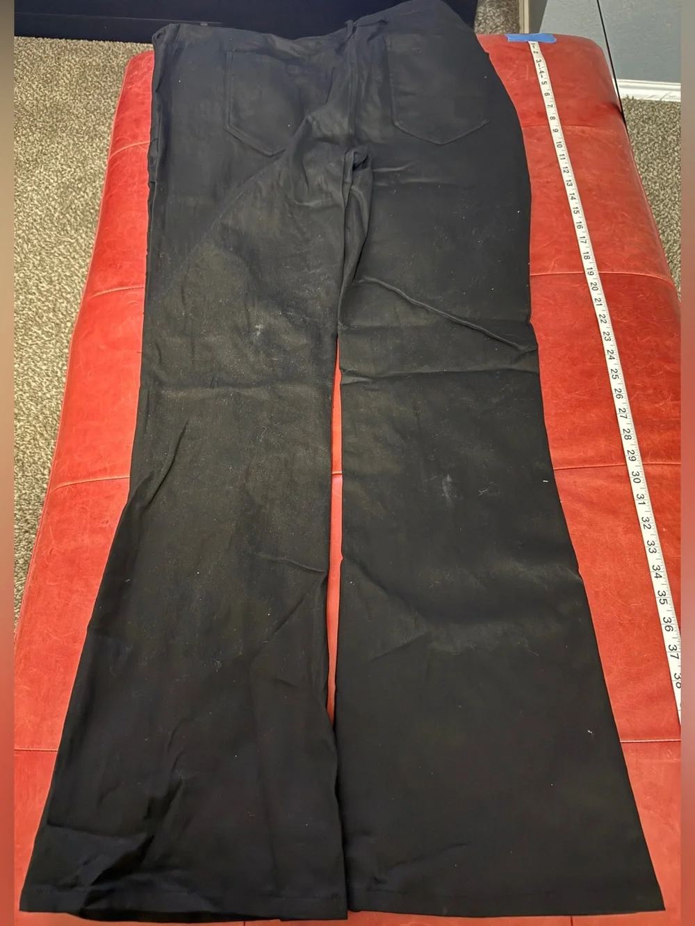 Black men’s bootcut Jeans - Brand Unknown size 38